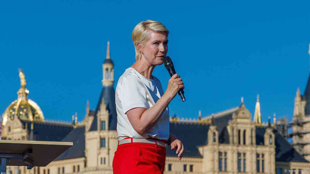 Lieber Schwerin als Berlin: Manuela Schwesig will weder Bas noch Klingbeil ersetzen