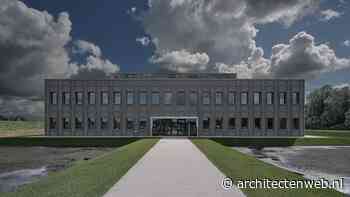 Bedrijfsgebouw van hergebruikte materialen geïnspireerd door tempelcomplex
