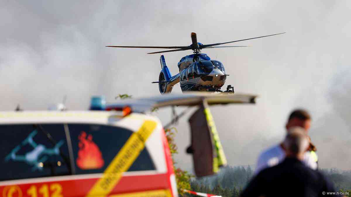 Schlimmster Waldbrand im Sommer: Waldbrandgefahr wächst - Feuerwehr fordert mehr Ausrüstung