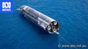 Breaking: SpaceX rocket towed towards Christmas Island after ocean landing
