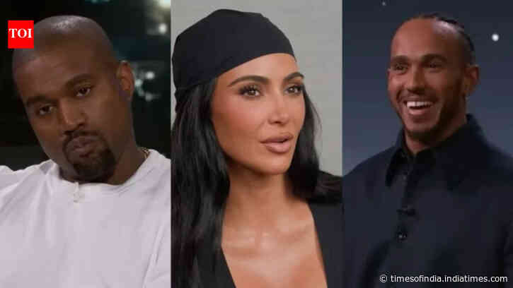 Kanye West’s shocking alleged comment about Kim Kardashian and Lewis Hamilton is going viral