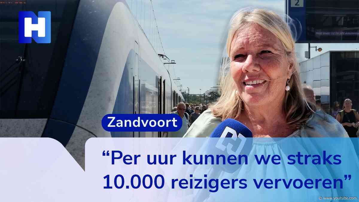 Formule 1 in Zandvoort: NS zet iedere 5 minuten een trein in