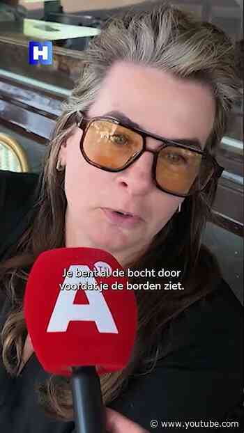 Chaos bij fietsers en toeristen door verwarrend fietspad
