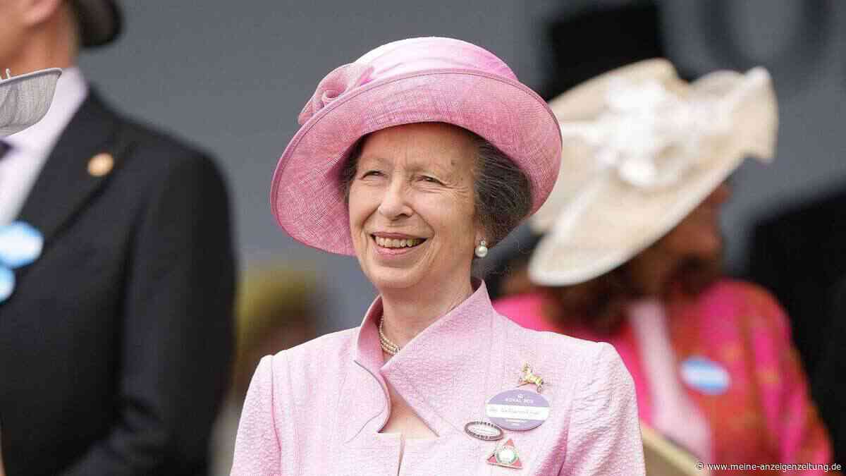 Keinen Alkohol: Prinzessin Anne schwört auf strenge Regel