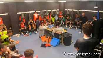 Dressing room camera footage of Jack Wilshere's sweary half-time team talk goes viral, with fans wowed by his inspirational leadership that took Luton from 3-1 down to win 4-3