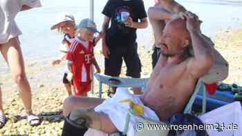 Ohne Unterschenkel: Rosenheimer schwimmt 15 Kilometer durch den Chiemsee