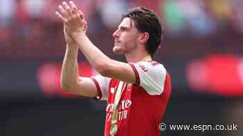 Rice's remarkable durability faces another test this season at Arsenal