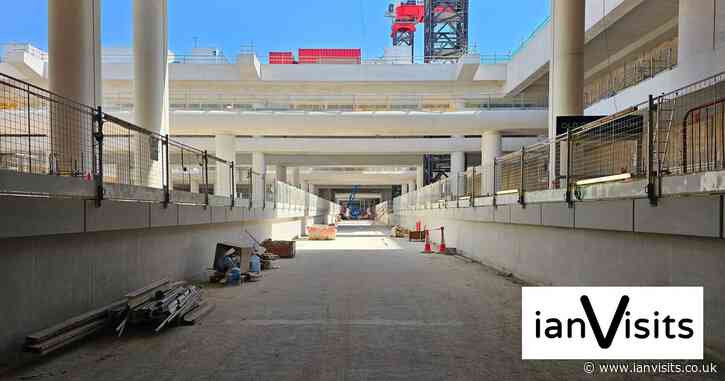 Inside Old Oak Common as London’s new 14-platform station takes shape