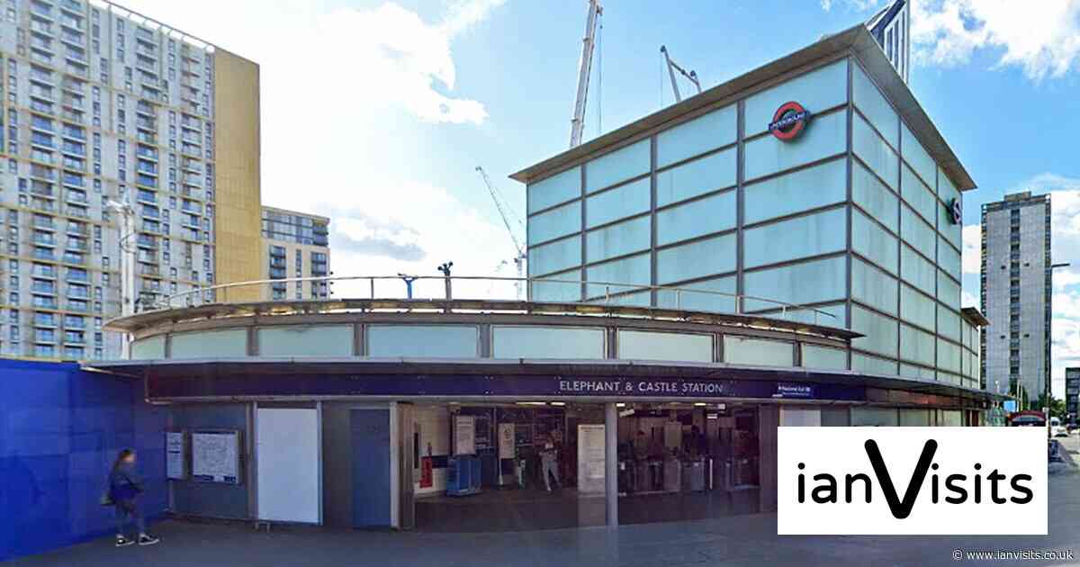 Elephant & Castle station’s Northern line entrance closed until late September
