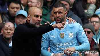 'Every f***ing meeting, it's my name': Revealed: The explosive row with Kyle Walker that left Pep Guardiola in tears and ended captain's Man City career
