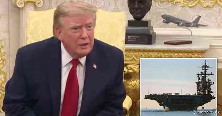 Trump calls reporter ‘loud, boisterous person’ in front of ten-year-old boy