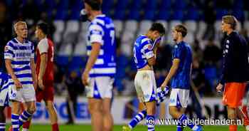 Trainer De Graafschap: ‘Pijnlijke start, maar ik ga de directie niet afvallen’