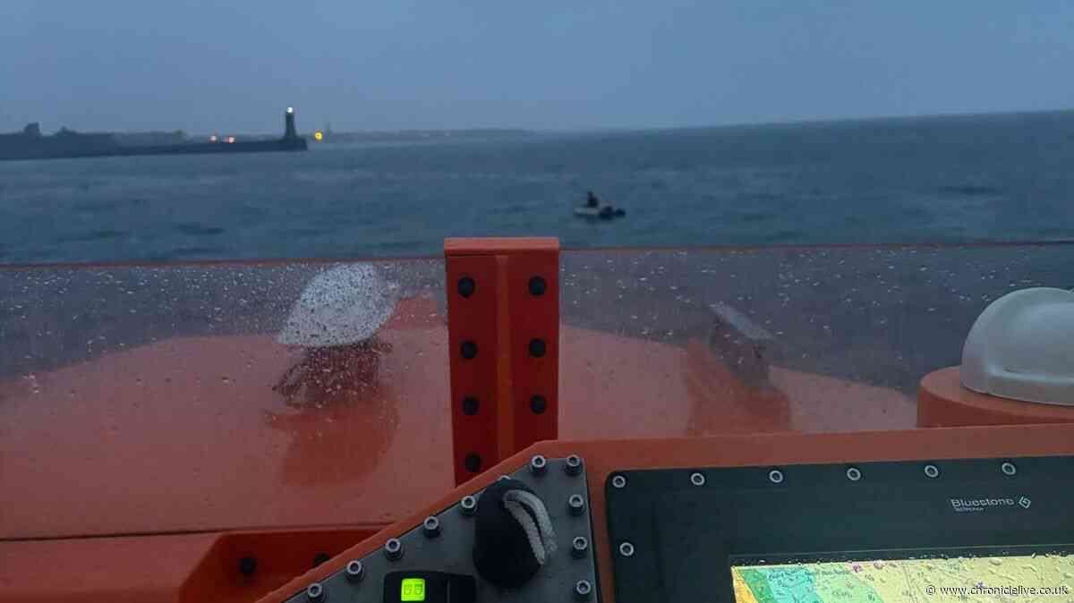 Rescue mission launched after inflatable boat found drifting out to sea off North East coast
