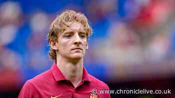 Anthony Gordon speaks out on Barcelona debut as winger left out of latest shirt update