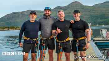 MND rowers mistaken for migrants complete last leg