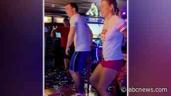 WATCH:  'Dance Dance Revolution' ignites sibling rivalry