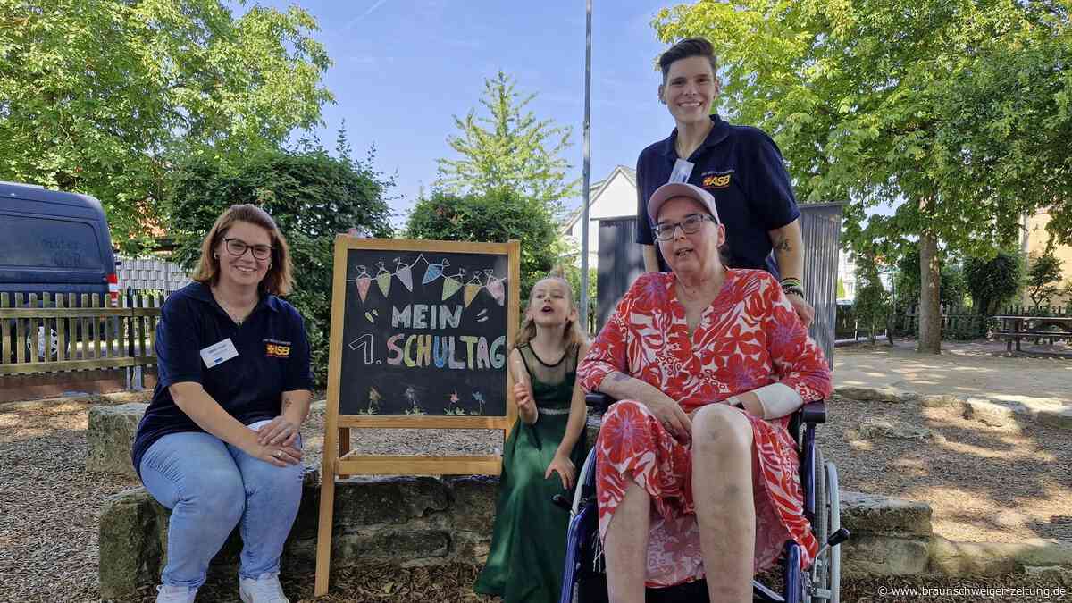 Letzter Wunsch: Vom Hospiz Wolfsburg zur Einschulung der geliebten Enkelin Amy