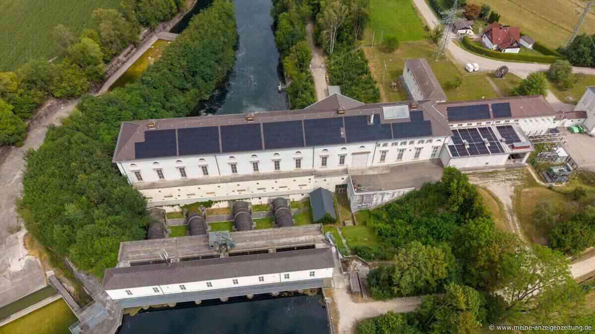 Kraftwerk Aufkirchen: Wo aus Wasser Strom wird
