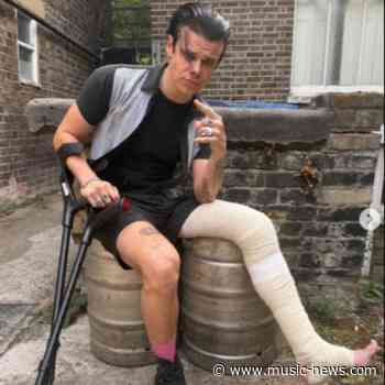 Yungblud vows to press on with European festival dates after breaking his leg in motorcycle crash
