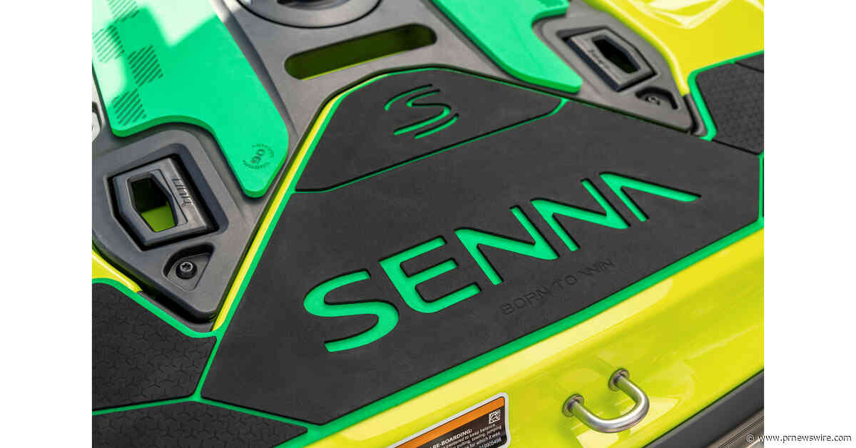 Sea-Doo Partners With Senna Brand to Honor Ayrton Senna's Timeless Legacy With an Exclusive Limited Edition