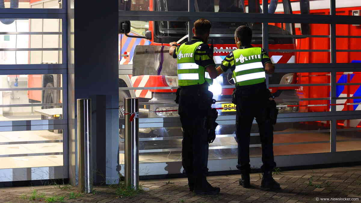 Opnieuw brutale inbraak bij brandweerkazerne: ruit ingegooid en reddingsgereedschap gestolen