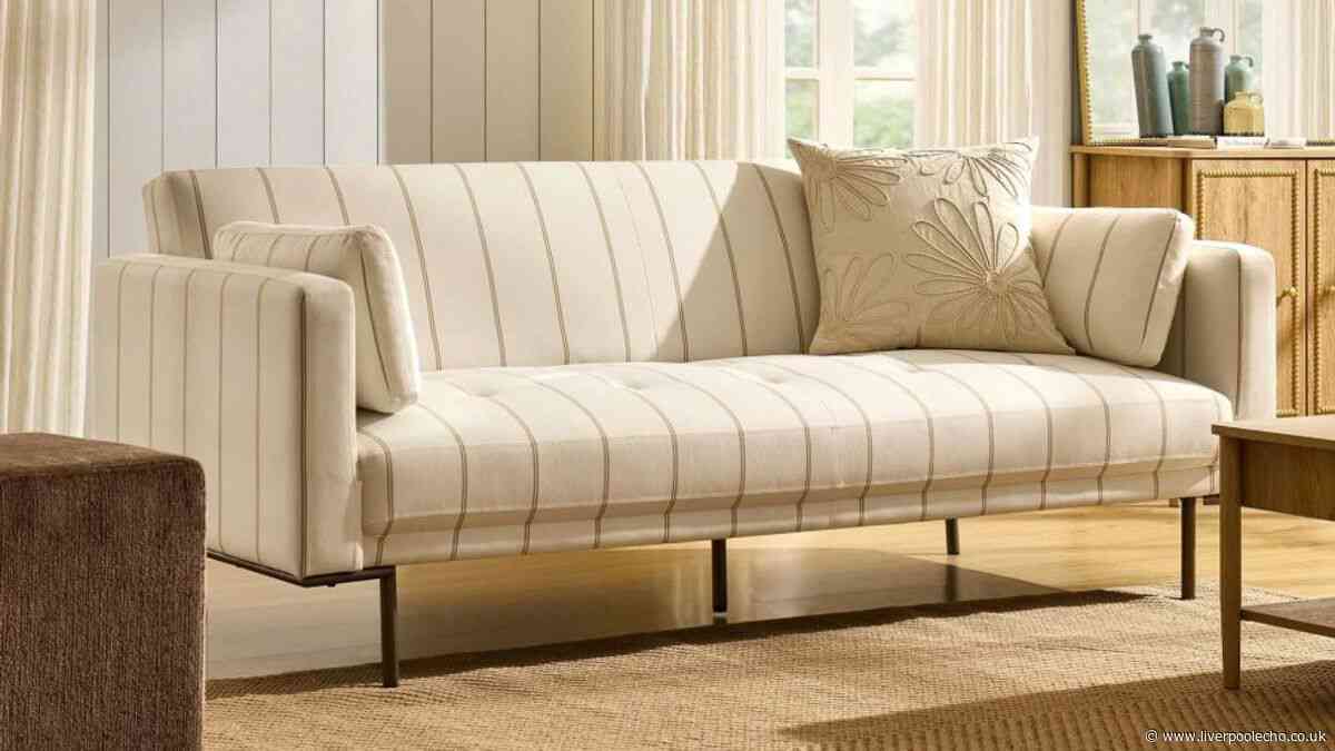 'Elevate the guest room' with 'stylish' sofa bed reduced by £102