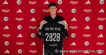 Ajax beloont talentvolle keeper: Van der Velde tekent contract voor twee seizoenen