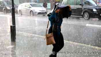 Nearly all of Yorkshire faces heavy rain on Wednesday - full list