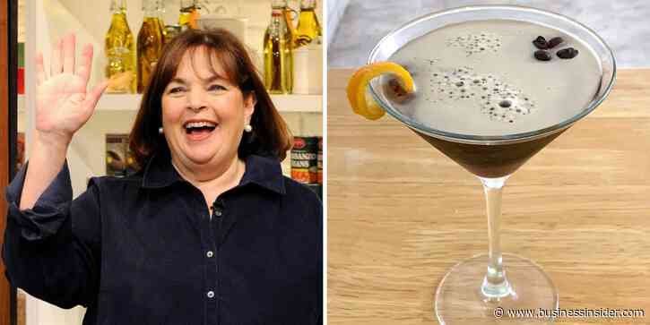I tried Ina Garten's espresso martini and was tipsy after just a few sips