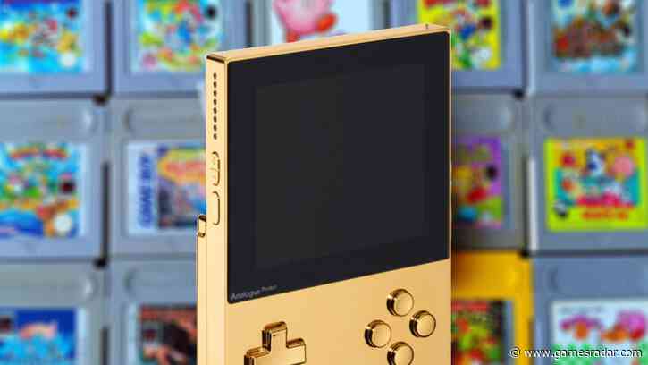 Yes, a 24K gold-plated Supreme Analogue Pocket is absurd, but it isn't for regular Game Boy enjoyers like me