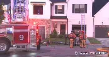 Fire rekindles a day after large fire at Zebulon townhouse, prompting crews to return