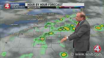 Showers, thunderstorms return Wednesday