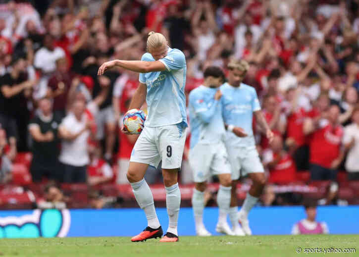 Erling Haaland responds to Arsenal’s Community Shield win