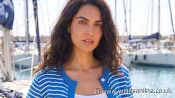 Roman 'cobalt blue' £5 sale cardigan can double as 'little summer jacket'