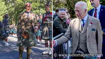 King Charles arrives at Balmoral with official ceremony ahead of welcoming royal family members – best photos
