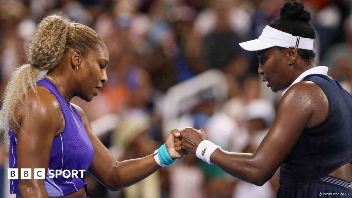 Williams sisters 'find our way to each other' but lose on doubles return