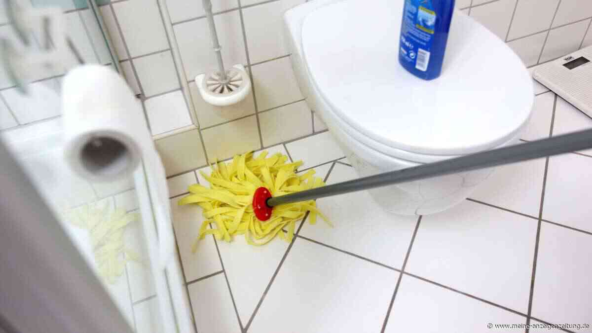 Dieses Hausmittel macht Ihren Badezimmerboden keimfrei – ohne aggressive Chemie