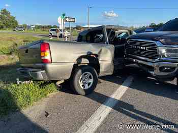 Teen hospitalized after 3 pickup trucks collide on SR 3 in DeKalb County
