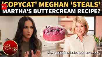 Meghan Markle Accused Of 'Copying' Martha Stewart With Blackberry Cake Trick