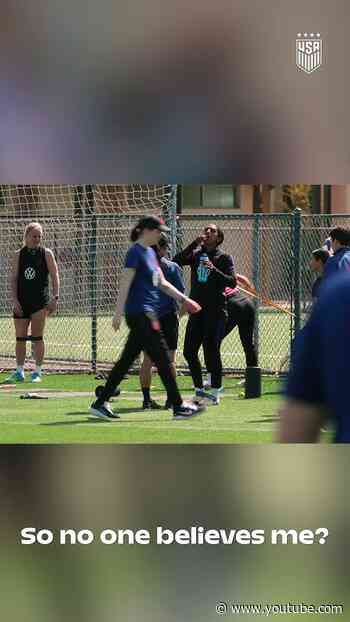 Do you think Trinity fooled them 👀 | USWNT Mic'd Up