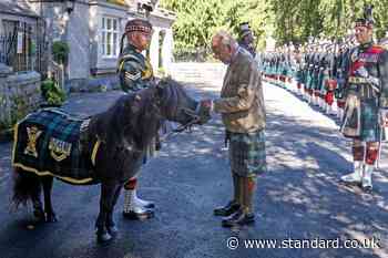 Guard of honour marks King’s arrival at Balmoral for summer break