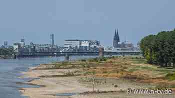 Regen in Nordrhein-Westfalen: Leichte Entspannung bei Rhein-Pegelständen in Sicht