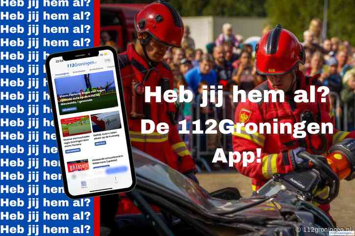Download nu onze gratis 112Groningen APP in de Store, handig onderweg !