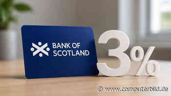 Top-Zins aufs Festgeld bei der Bank of Scotland