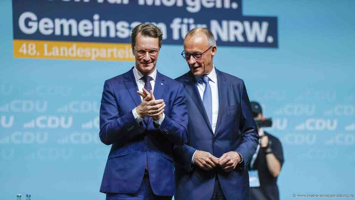 Kanzler unerwünscht: Ost-CDU setzt im Wahlkampf lieber auf Wüst als auf Merz