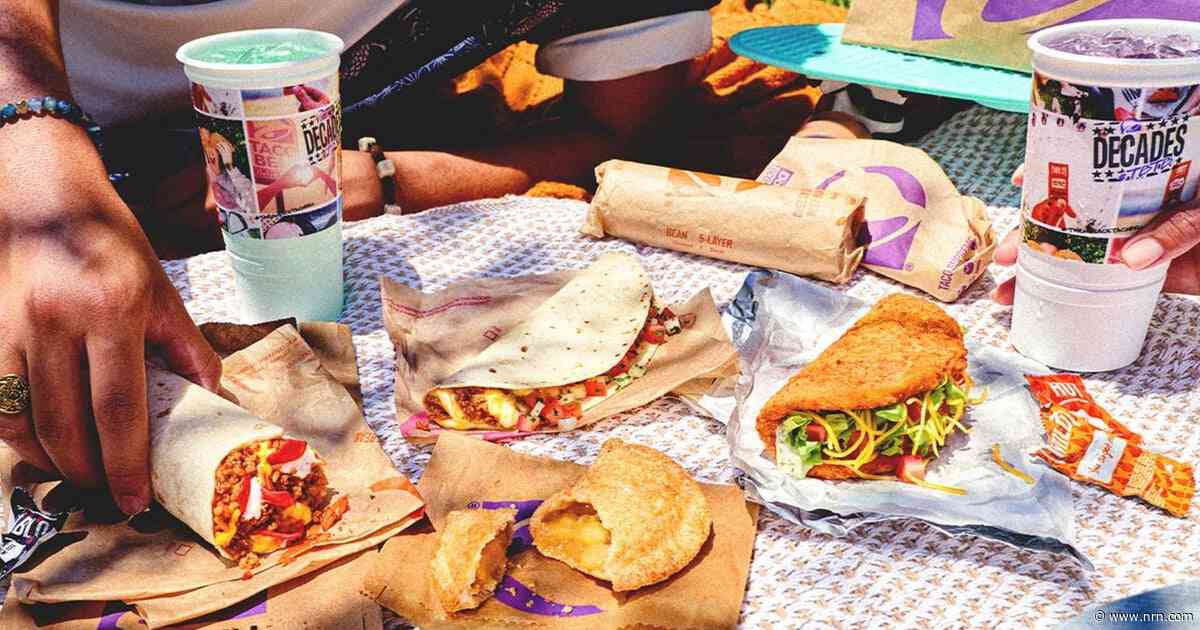 Taco Bell’s latest Decades Menu inspired by 2016 nostalgia