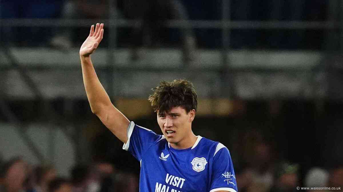 Cardiff City fans send Craig Bellamy a clear Rubin Colwill message after heroics