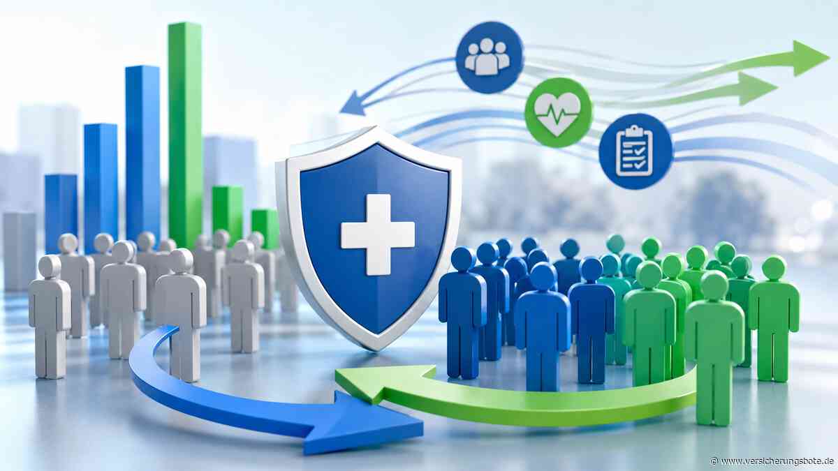 Die 20 größten Krankenkassen 2026: Wer gewinnt Versicherte, wer verliert?
