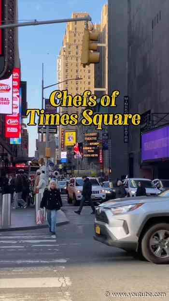 Meet Chef Miguel of Pulperia Latin Mediterranean Kitchen on restaurant row! 🍽️✨#TimesSquare #NYC
