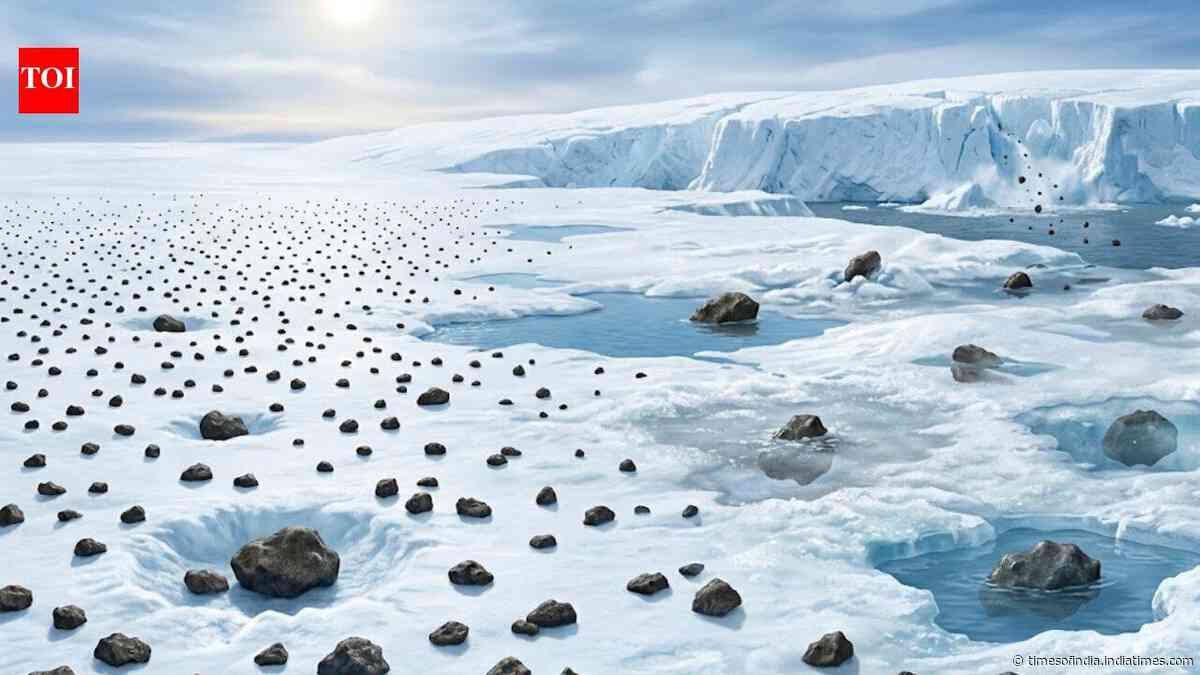 Antarctica holds more than 60% of Earth’s meteorites, but warming could hide thousands in ice